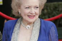Betty White arrives at the 13th Annual Screen Actors Guild Awards on Sunday, Jan. 28, 2007, in Los Angeles. (AP Photo/Reed Saxon)