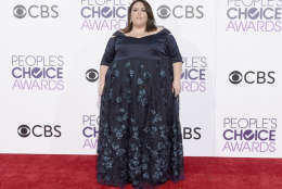 Chrissy Metz arrives at the People's Choice Awards at the Microsoft Theater on Wednesday, Jan. 18, 2017, in Los Angeles. (Photo by Jordan Strauss/Invision/AP)