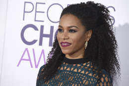 Kelly McCreary arrives at the People's Choice Awards at the Microsoft Theater on Wednesday, Jan. 18, 2017, in Los Angeles. (Photo by Jordan Strauss/Invision/AP)