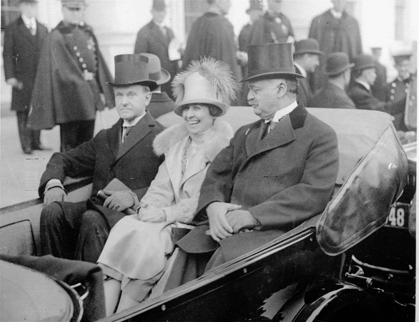 <p><strong>Calvin “Rocking Horse” Coolidge (1923—1929)</strong></p>
<p>Coolidge (left) was famously cool and calm: He was woken up in the middle of the night to be sworn in as president (by his father) after Harding’s death; after taking the oath, he went back to bed. He told reporters “I do not choose to run” for reelection in 1928 before telling his wife.</p>
<p>But historian David Greenberg said he could break up his wife and friends by riding the stationary mechanical horse he had installed in the White House. It’s deeply disappointing to think it’s no longer there.</p>

