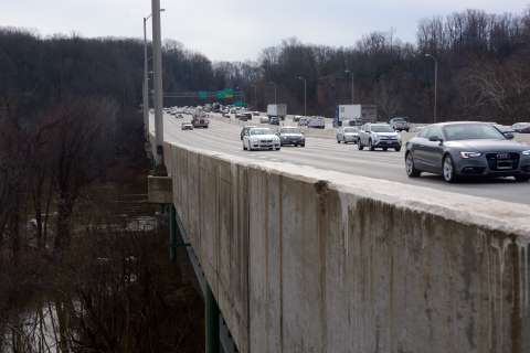 Beltway beam work at Legion Bridge set to conclude in March