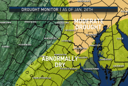 (Data: The National Drought Mitigation Center. Graphics: Storm Team 4)