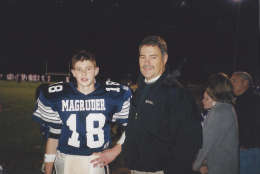 Don Wood and Donnie, senior year 1999
(Courtesy Don Wood)