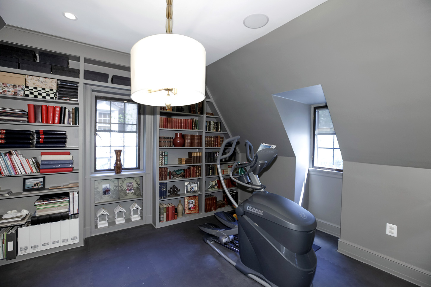 An exercise room/bedroom in the Obamas' new house, in the Kalorama area of Northwest D.C. (Courtesy McFadden Group)
