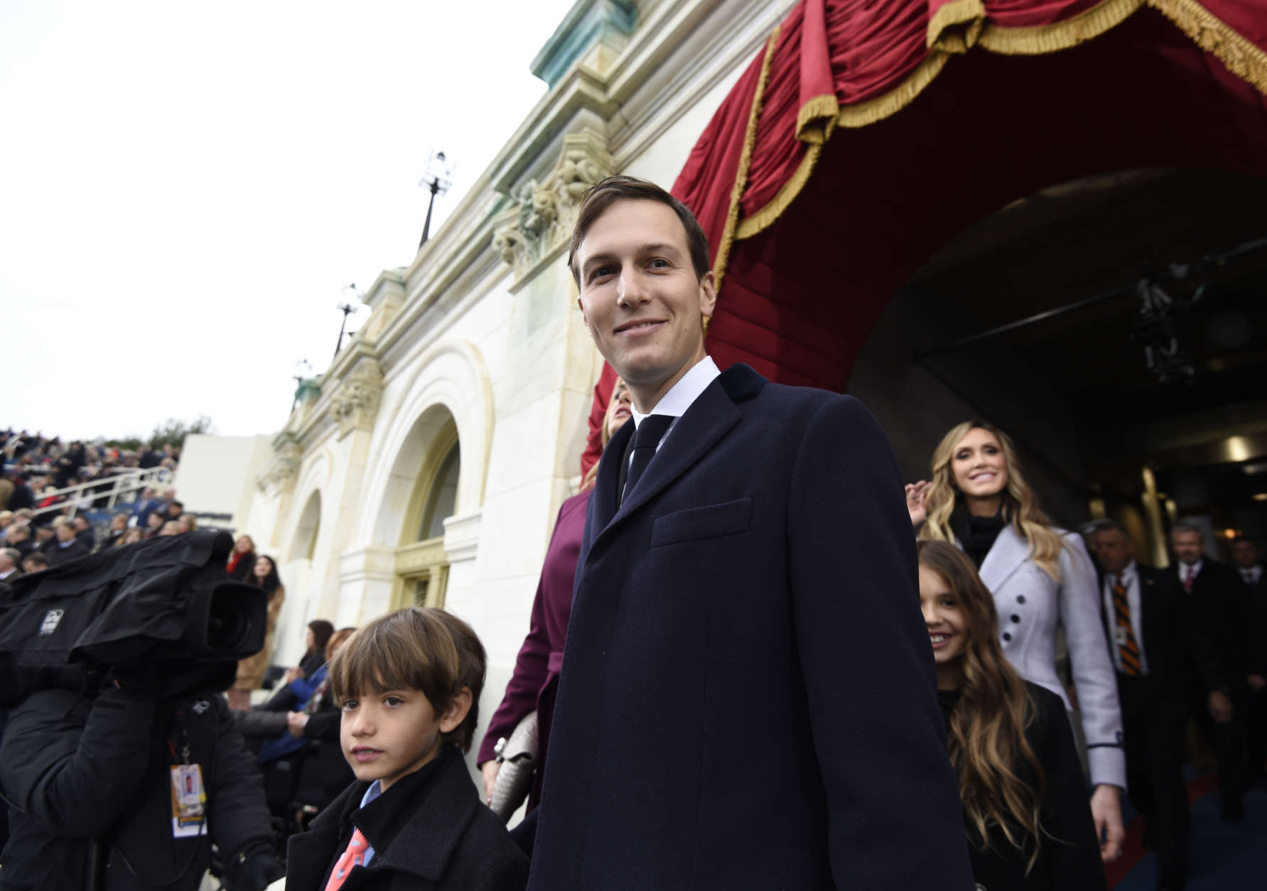 WASHINGTON, DC - JANUARY 20: Jared Kushner, senior advisor to President-elect Donald Trump, arrives for the Presidential Inauguration at the US Capitol on January 20, 2017 in Washington, DC. Donald J. Trump will become the 45th president of the United States today.  (Photo by Saul Loeb - Pool/Getty Images)