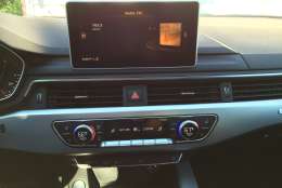 The center screen is not retractable, as with some other Audi products. (WTOP/Mike Parris)