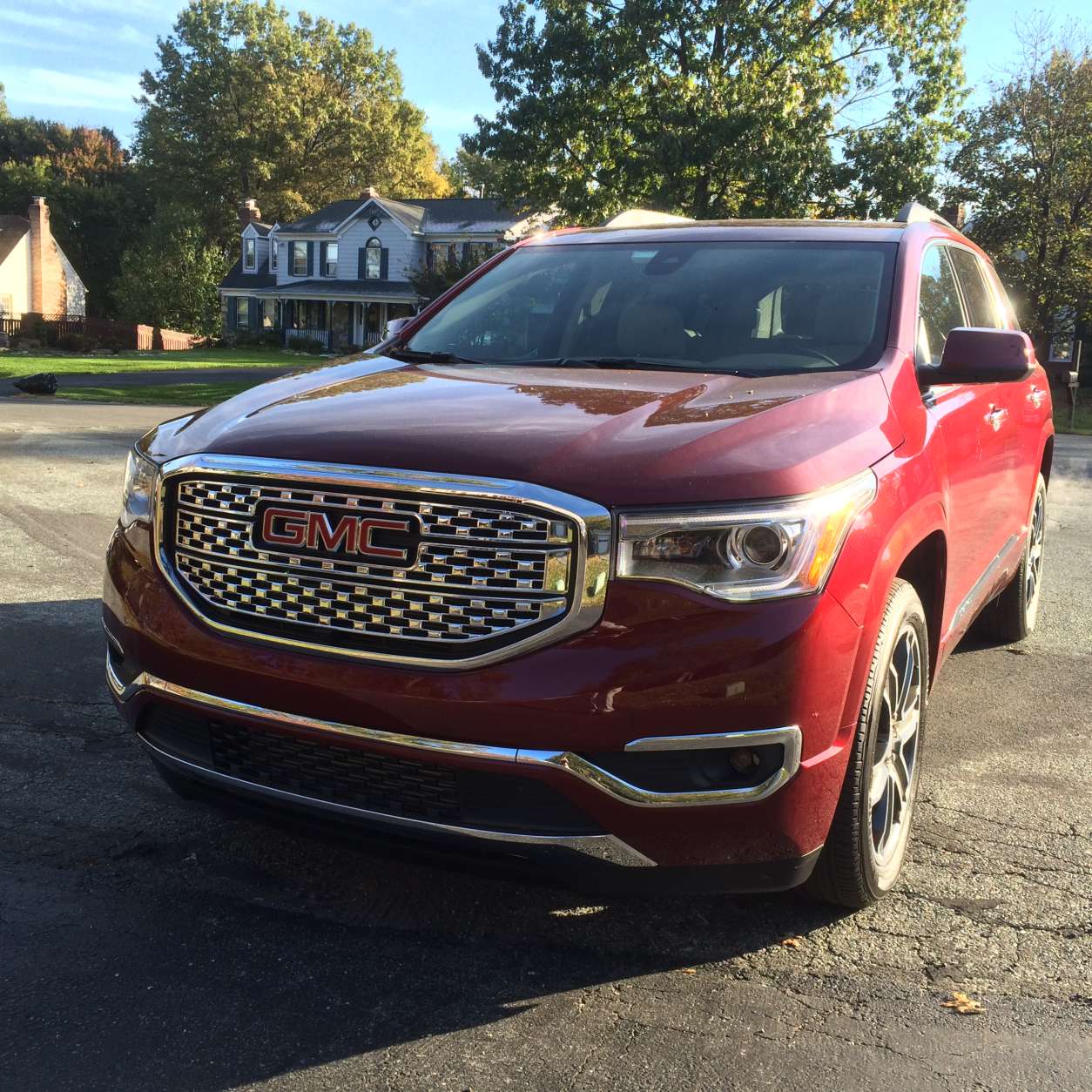 This new Acadia looks more rough and tough than the last model. (WTOP/Mike Parris)