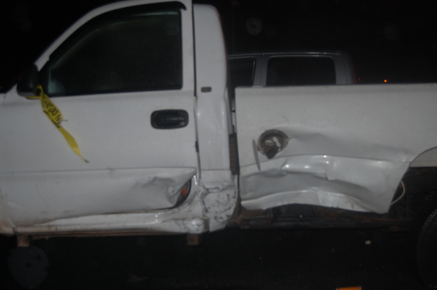 Liem T. Buyen was near his white 2003 Chevrolet Silverado when he was hit. (Courtesy Virginia State Police)
