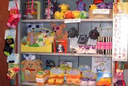 The store sells all sorts of crafts, jewelry and knickknacks. They sell gifts for babies and tots, too. (Courtesy Wake Up Little Suzie)