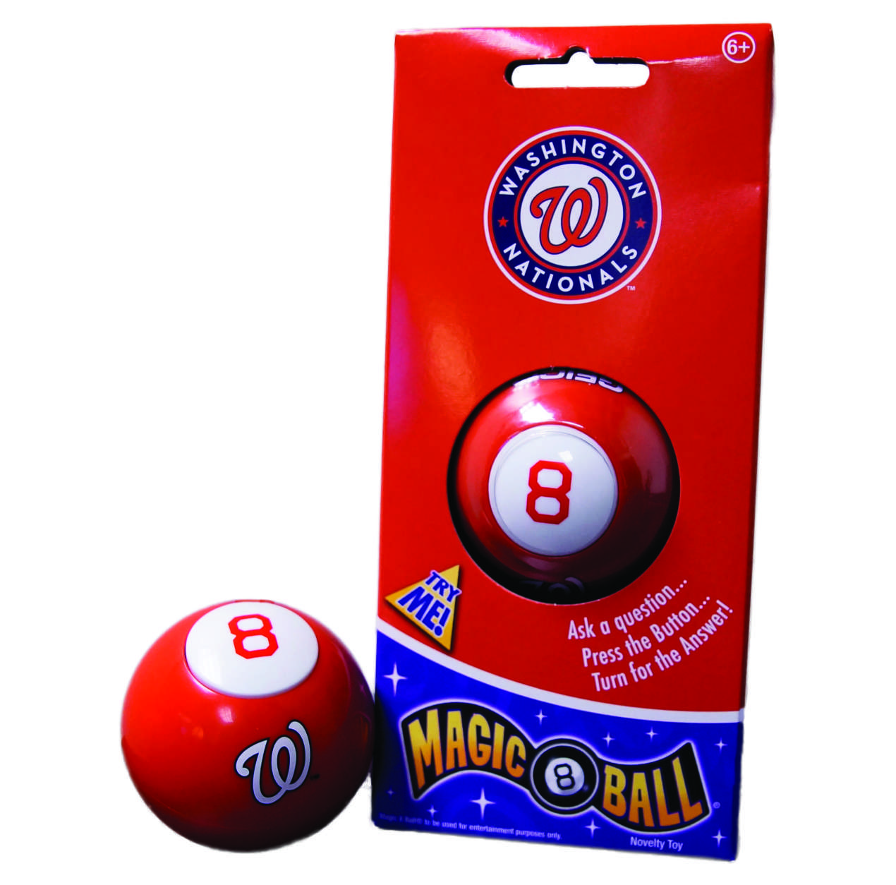 The magic eight ball will be handed out April 3. (Courtesy Washington Nationals)