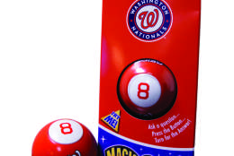 The magic eight ball will be handed out April 3. (Courtesy Washington Nationals)