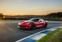 Chevrolet Corvette Grand Sport, $65,450
With a sprint to 60 mph in 3.6 seconds and an 11.8 second quarter-mile time, the Grand Sport has the technology to compete with the big boys, while offering a striking visual reference to its ancestors: the 1963 and 1996 Grand Sports.