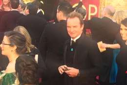 Sting on the red carpet. (WTOP/Jason Fraley)
