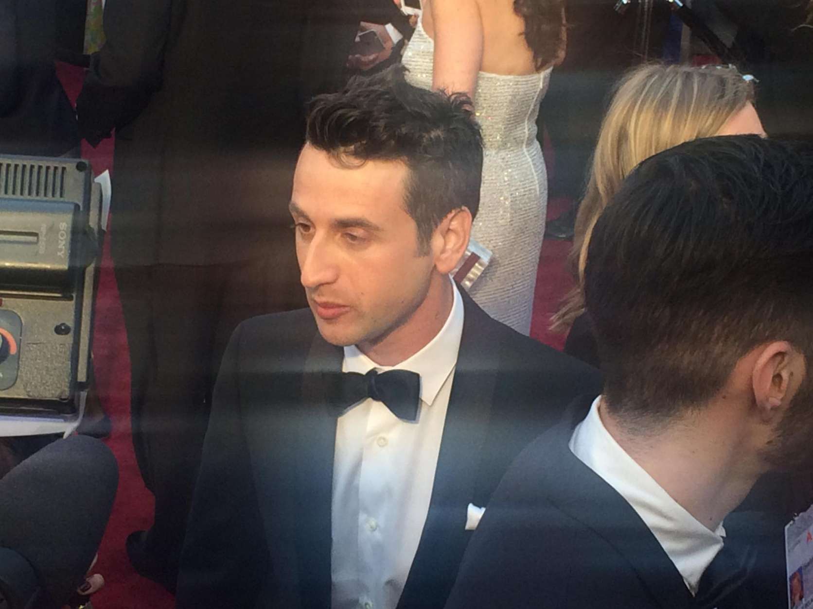 "La La Land" composer Justin Hurwitz at the 86th annual Academy Awards. (WTOP/Jason Fraley)