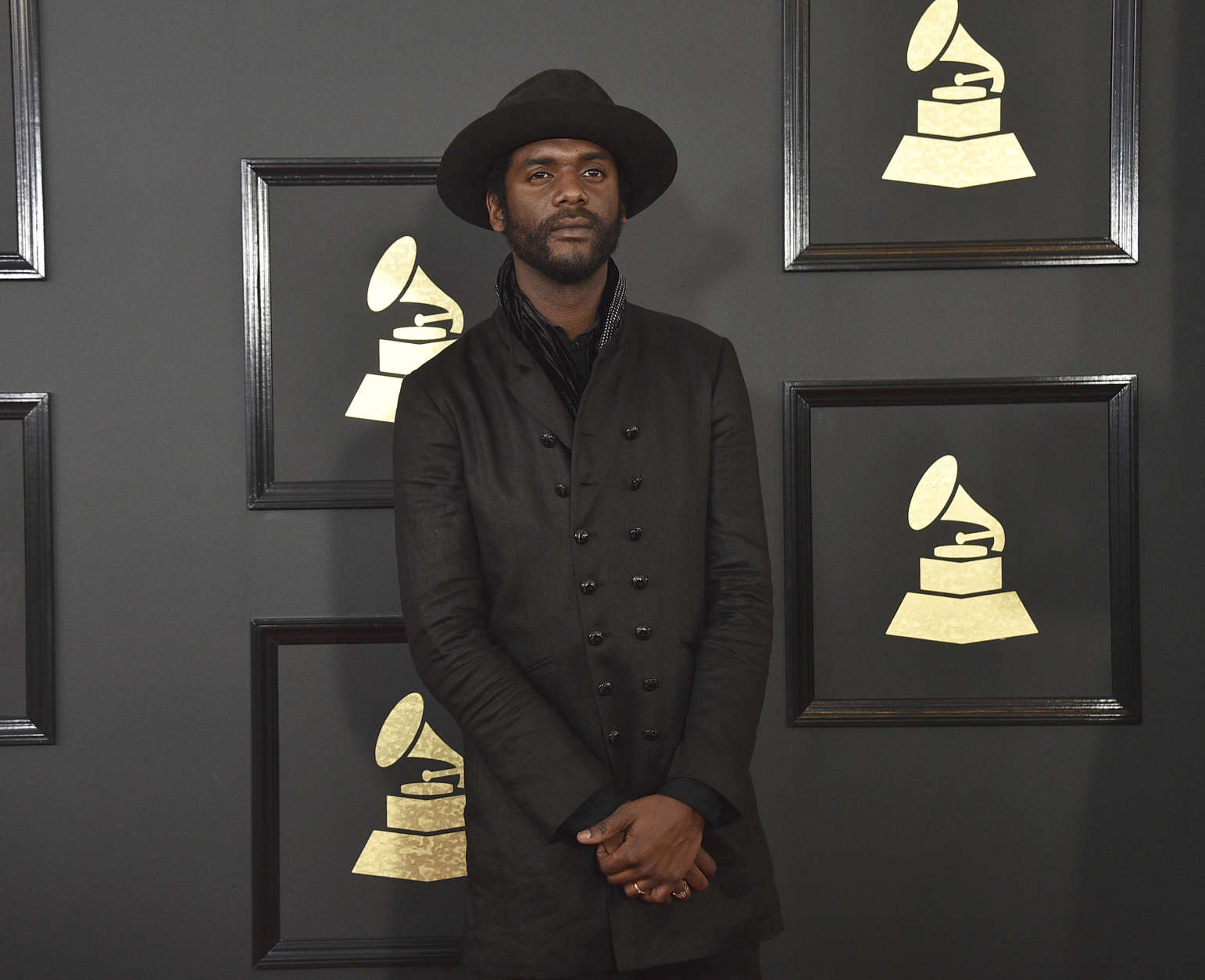 Gary Clark Jr. arrives at the 59th annual Grammy Awards at the Staples Center on Sunday, Feb. 12, 2017, in Los Angeles. (Photo by Jordan Strauss/Invision/AP)