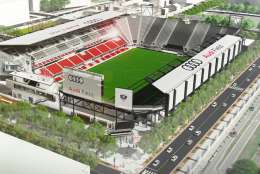 Picture of what DC United's stadium will look like