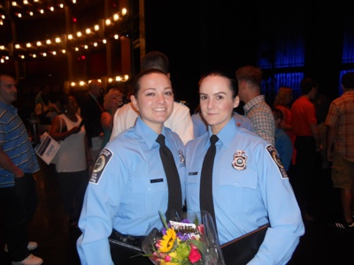 This photo shows Ashley Guindon at the Police Academy Graduation. (Courtesy Stephanie Guindon)