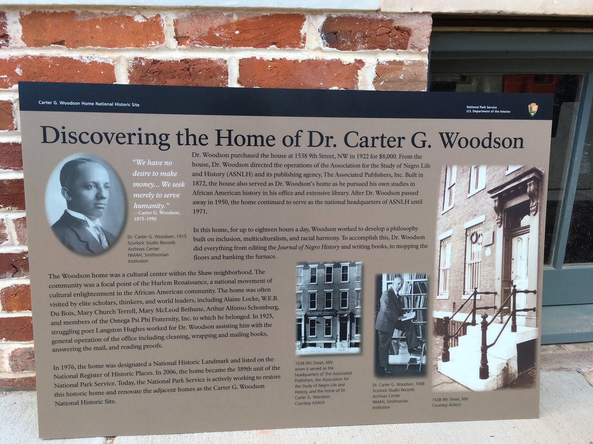  As Black History Month concludes, first-phase renovations are wrapping up at the home and office of Carter G. Woodson, the man who is considered “The father of African American history.” (WTOP/Liz Anderson)