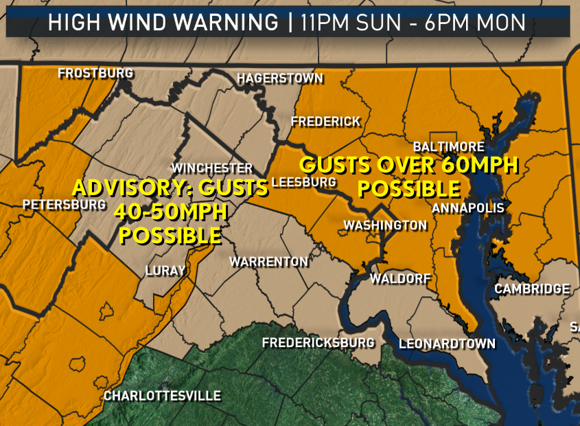 (Warnings: National Weather Service/ Graphics: Storm Team 4)