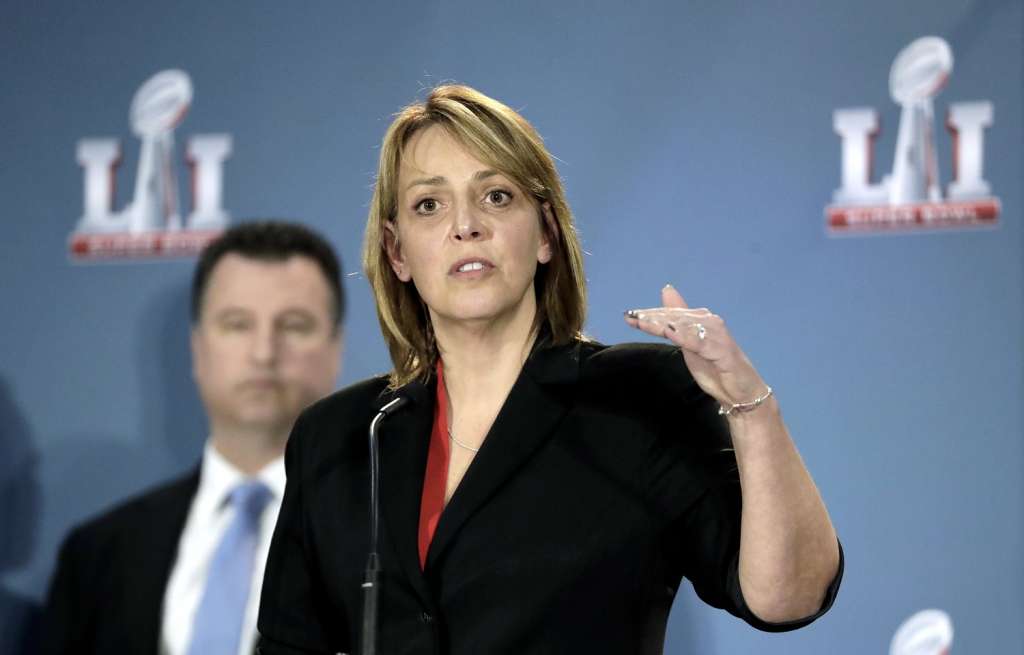 Former D.C. Chief of Police Cathy Lanier is now head of NFL security. (AP/David J. Phillip)