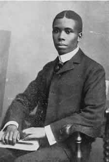 Paul Laurence Dunbar (1872–1906)
Famed African America poet Paul Laurence Dunbar, whose works influenced Harlem Renaissance writers during the 1920s, lived in Washington D.C. in the late 1800s. According to federal records, he worked as a research assistant at the Library of Congress but left after his health deteriorated. He lived at LeDroit Park with his wife, Alice, but suffered poor health. In 1916, D.C. renamed its high school for African-American youths after the poet: Paul Laurence Dunbar Senior High School, at 101 N. St. NW. (Courtesy: Library of Congress)