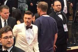 Ryan Seacrest spotted at the Oscars. (WTOP/Jason Fraley). 