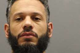 Jason Allen Johnson, of D.C., the suspect in a fatal shooting at a house party in Arlington County early Sunday. (Photo courtesy Arlington County Police Department)