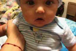 Five-month-old Aidan David Castillo Rivera is missing, along with his mother Lizzy Rivera Colindres , since Jan. 14. (Courtesy Fairfax County Police Department)