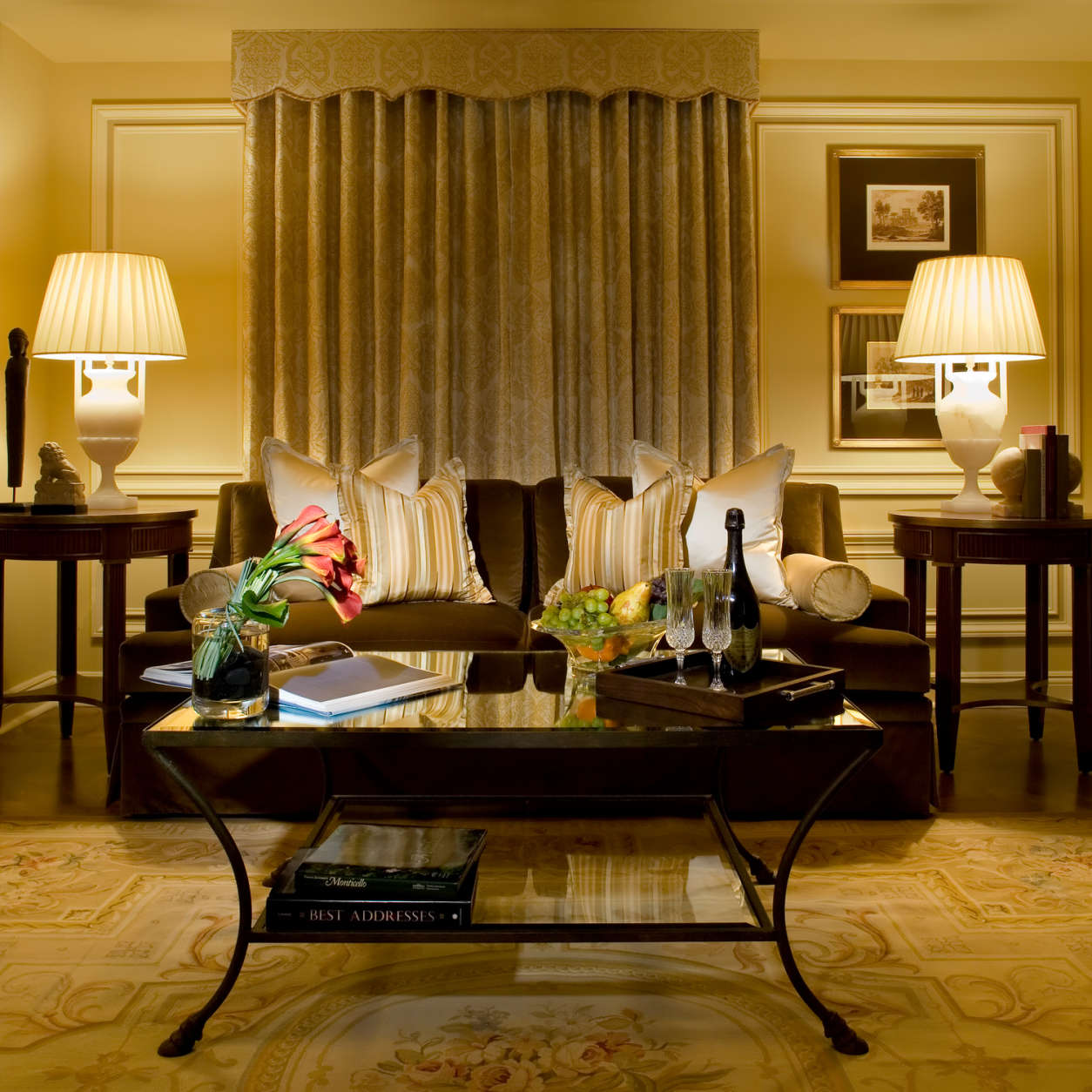 The Jefferson wins visitors over time and again with its sophisticated and traditionally decorated accommodations, impeccable service and award-winning cuisine. (Courtesy The Jefferson, Washington, DC)