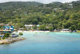 Beautiful coast of Ocho Rios, Jamaica