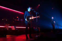 The XX perform at The Joint located inside Hard Rock Hotel, Las Vegas on Tuesday, April 16, 2013 in Las Vegas. (Photo by Carlos Larios/Invision/AP)