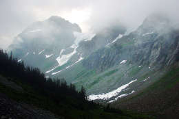 FILE -In this Aug. 2004 file photo, the Cascade Range inside the North Cascades National Park near Marblemount, Wash., are shown. By the end of this week, Washington will close its official tourism agency and become the only state to cease all state funding for self-promotion. It's just one example of how states are coping with budget deficits brought on by slumping tax revenue. (AP Photo/Chris Rodkey, file)