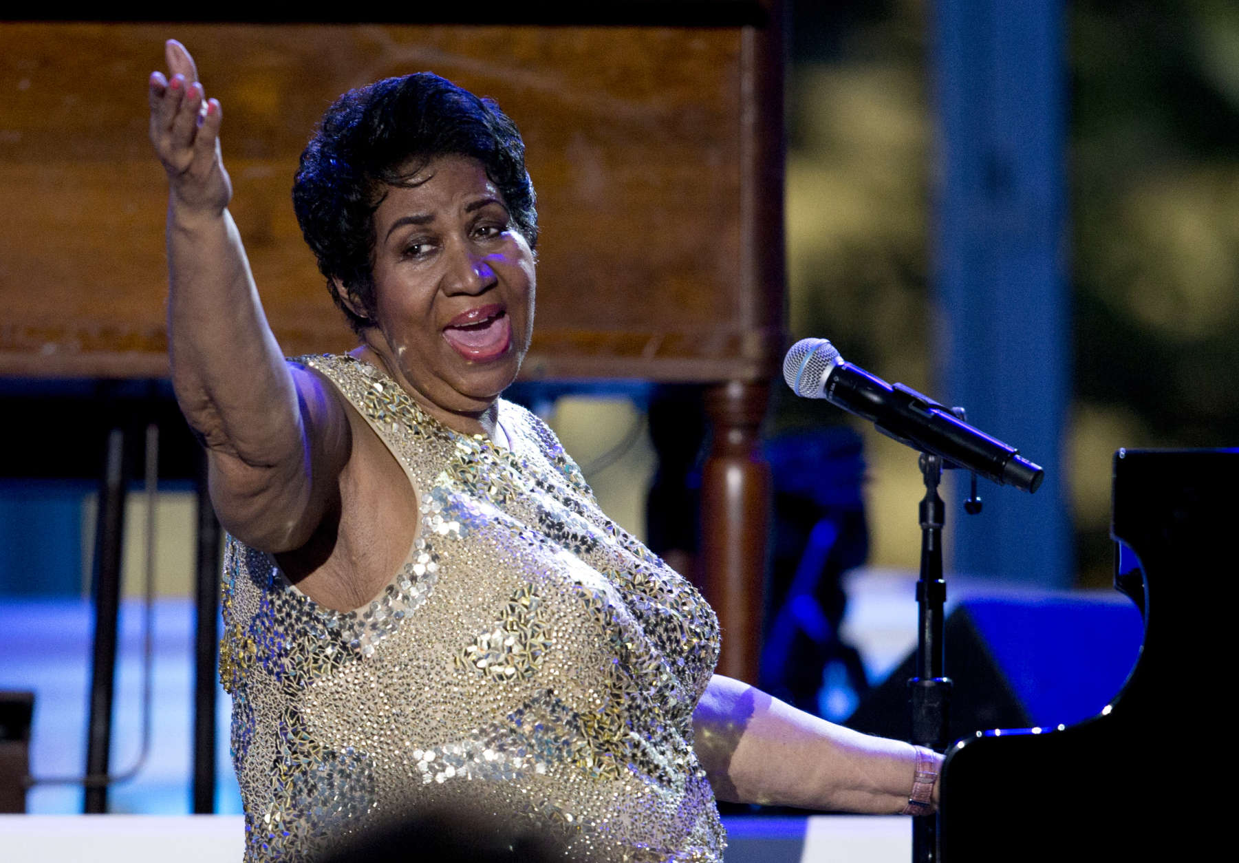 Singer Aretha ranklin is 75 on March 25. (AP Photo/Carolyn Kaster, File)