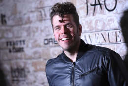 Gossip blogger Perez Hilton is 44 on March 23. (Photo by Chris Pizzello/Invision/AP)