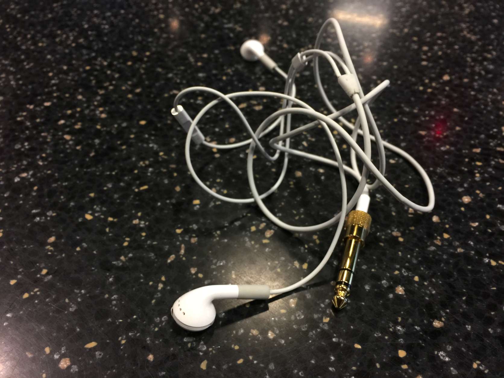 The volume on some ear buds can be dialed up to 120 decibels. Fewer than 30 minutes of exposure to 110 decibels can cause permanent damage to your inner ear, said Dr. Selena Heman-Ackah of MedStar Washington Hospital. (WTOP/Kristi King)