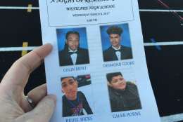 Four seniors from Westlake High School have passed away since July. They were remembered Wednesday. (WTOP/Michelle Basch)