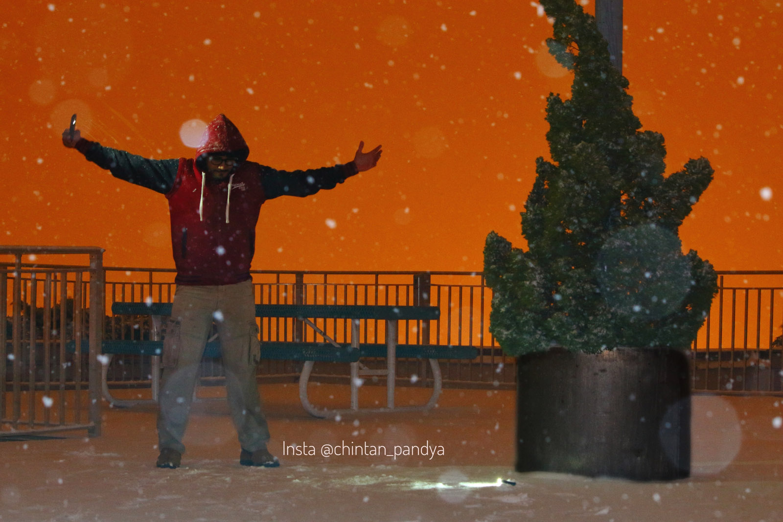 Let it snow! (Courtesy Chintan JP)
