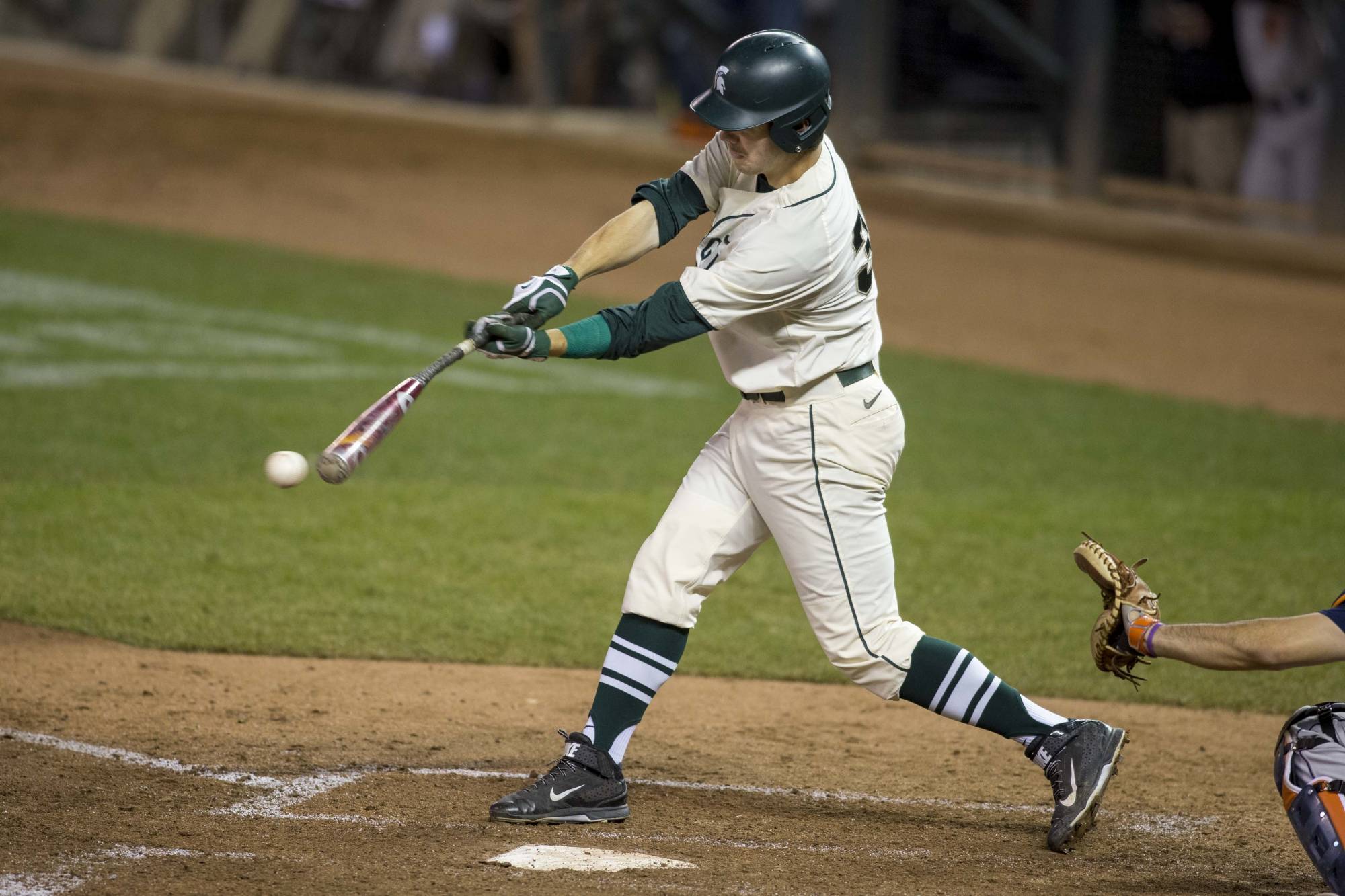 POWER SURGE: Michigan State’s 8 HRs most in D-I game in 2017