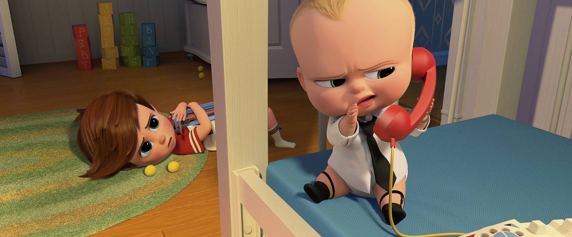 Review: In ‘The Boss Baby,’ it’s clear who wears the diapers