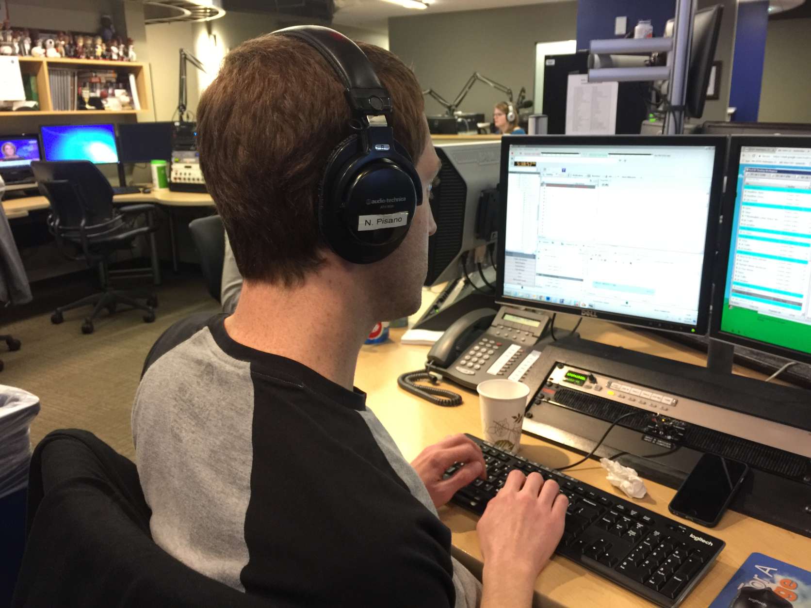 Headphones typically come with information on how loud they can get. If no "decibel" data is available, it is recommended to not go louder than half of the maximum volume. (WTOP/Kristi King)