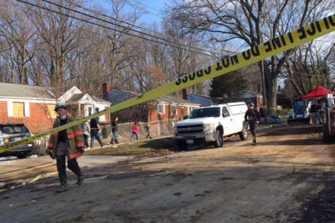 Photos: House explosion in Rockville