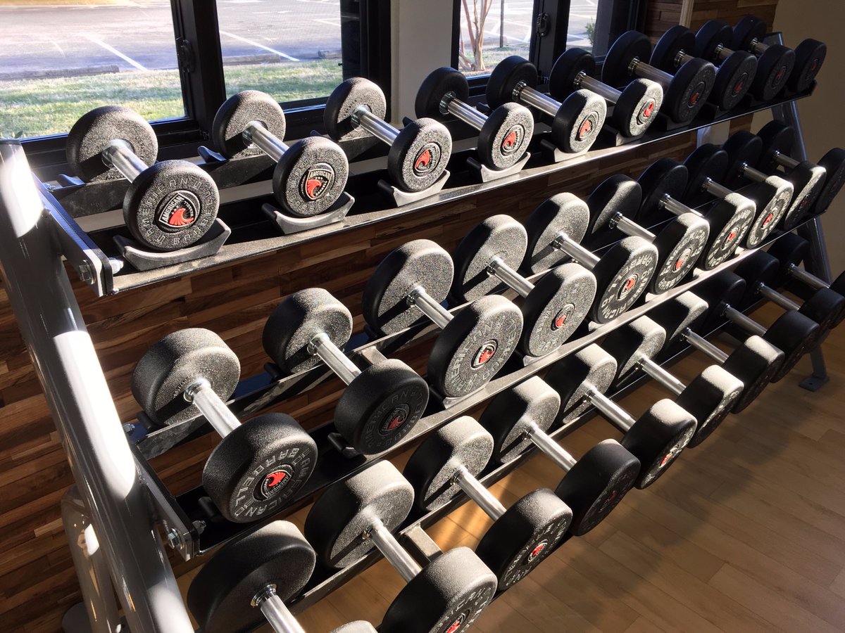 The gym in the behavioral health center helps patients get back to peak physical condition. (WTOP/Liz Anderson) 
