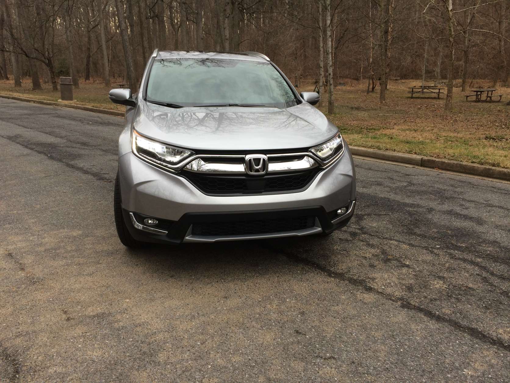 WTOP car columnist Mike Parris says the 2017 Honda CR-V is a big leap forward for this popular crossover. (WTOP/Mike Parris)