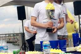 The Number 2 competitive eater in the world, Matt Stonie, won National Harbor's Peeps Day eating contest in 2016. (Courtesy National Harbor)