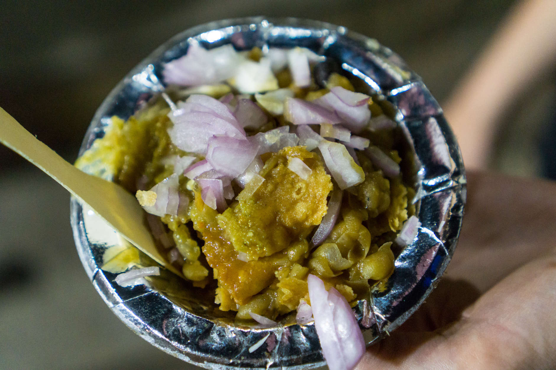 Chaat is a popular Indian street food, typically served from roadside carts and stalls. (Thinkstock)