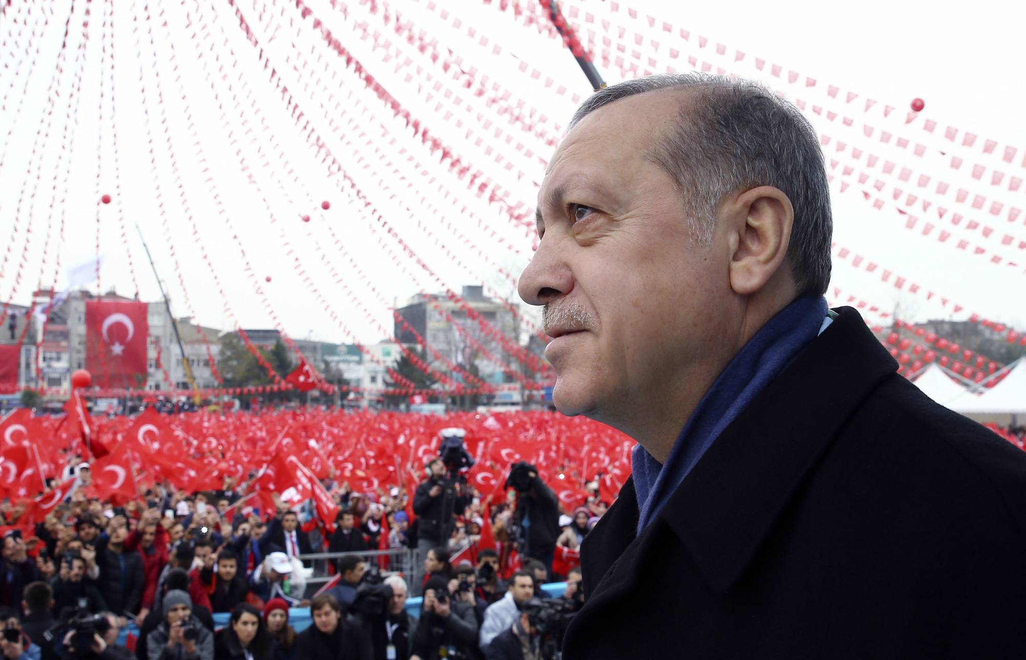 For Turkish president, referendum on power is a big gamble