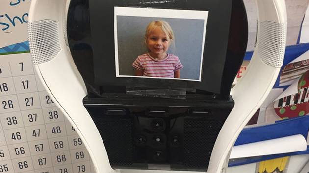 Robot allows 6-year-old to attend kindergarten while she fights cancer