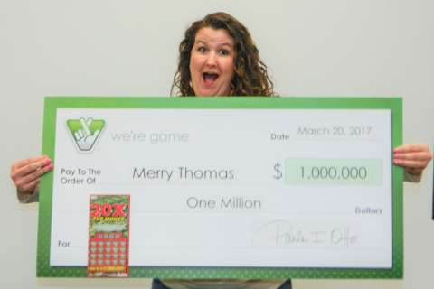 Va. woman wins $1 million while showing friend how to play lottery