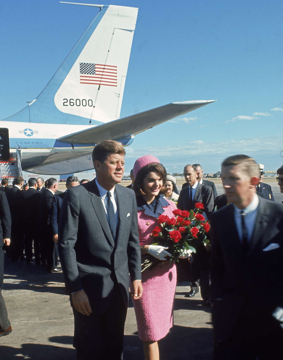 Kennedy boards Air Force One in Palm Beach President John F New 8x10 Photo 