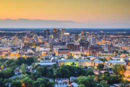 Birmingham, Alabama, USA downtown skyline.